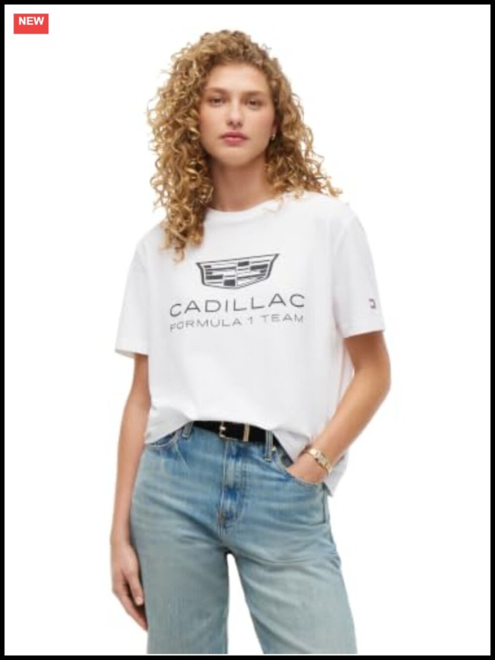 Tommy X Cadillac F1 Team Shield T-Shirt Boxy Fit